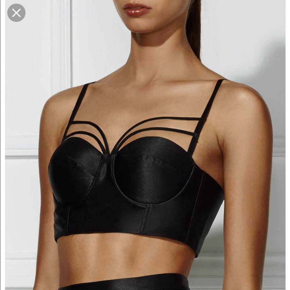 MISHA Collection Black Agata Corset Small